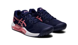 Asics Womens Gel Challenger 13 - Peacoat/Smokey Rose isometric view