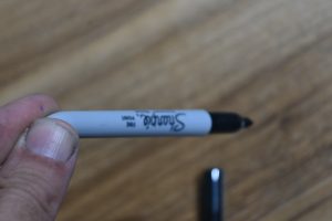 Sharpie Uncapped in Black