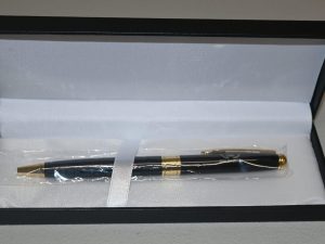 Soul Enterprise Crafted Metal Pen in pen case.