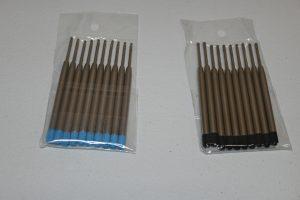 Picture of Pen Refills in Blue or Black ink.
