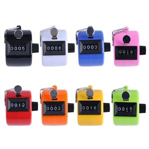 Set of Coloured Manual Tally Counters